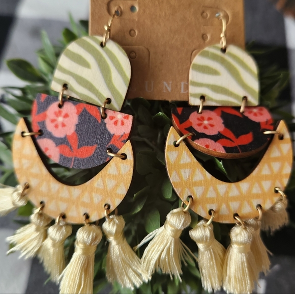 Plunder reversible earrings - Picture 3 of 3